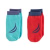 Machrus Machrus Upper Bounce Non-Slip Trampoline Ankle Socks - Twin Pack Red/Blue for Kids: 3 to 6 Years UB-TS-RB36
